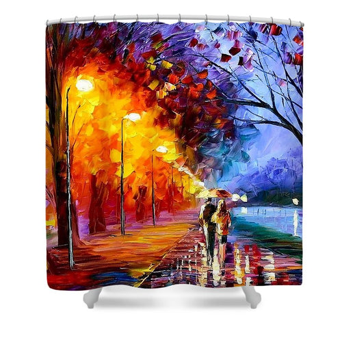Two Breathe Bliss - Shower Curtain