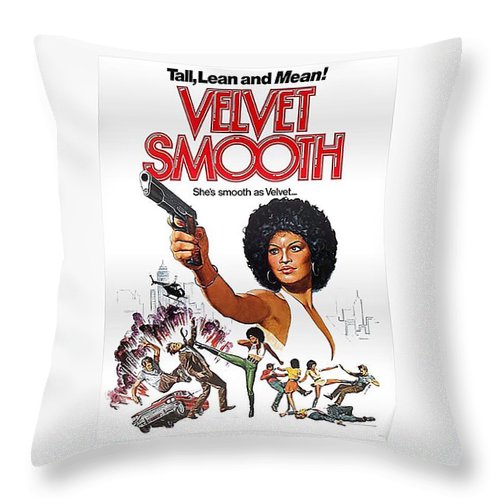 Velvet Smooth - Throw Pillow