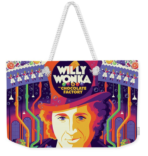 Willy Wonkas Genes Wilder - Weekender Tote Bag
